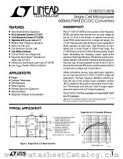 LT1307BIS8 datasheet pdf Linear Technology