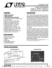 LT1352CS8 datasheet pdf Linear Technology
