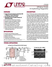 LT1533I datasheet pdf Linear Technology