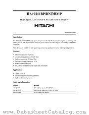 HA19211BMP datasheet pdf Hitachi Semiconductor