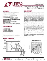 LT1054CH datasheet pdf Linear Technology