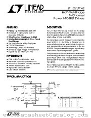 LT1160CS datasheet pdf Linear Technology