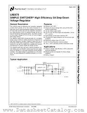 LM2678-5.0 datasheet pdf National Semiconductor