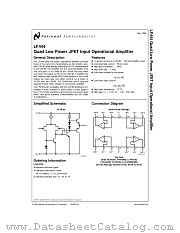 LF444AMD datasheet pdf National Semiconductor