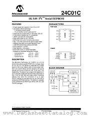 24C01C-EP datasheet pdf Microchip