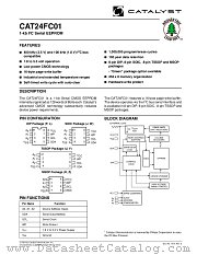 CAT24FC01WITE13REV-F datasheet pdf Catalyst Semiconductor