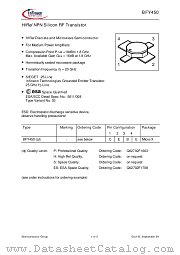 BFY450S datasheet pdf Infineon