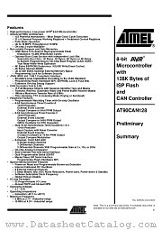 AT90CAN128-16MI datasheet pdf Atmel