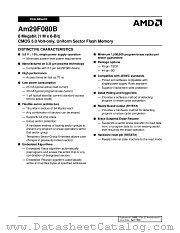 AM29F080B-90EC datasheet pdf Advanced Micro Devices