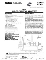 ADS1241-EVM datasheet pdf Texas Instruments