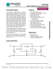 AAT3236IGV-28-T1 datasheet pdf ANALOGIC TECH