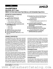 AM28F256A-90PI datasheet pdf Advanced Micro Devices