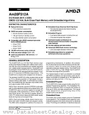 AM28F512A-200JIB datasheet pdf Advanced Micro Devices