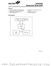 HT6576 datasheet pdf Holtek Semiconductor