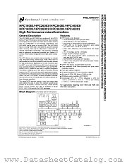 HPC46003V20 datasheet pdf National Semiconductor