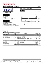 D2L20 datasheet pdf Shindengen