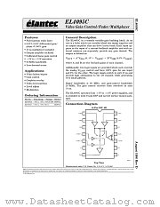 EL4095 datasheet pdf Elantec Semiconductor