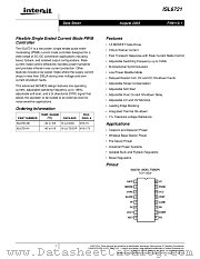 ISL6721AV datasheet pdf Intersil