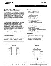ISL6430CR datasheet pdf Intersil