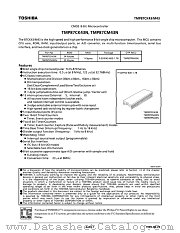 TMP87CK43N datasheet pdf TOSHIBA