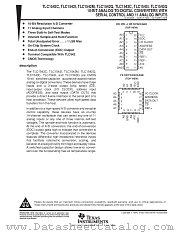 TLC1543C datasheet pdf Texas Instruments