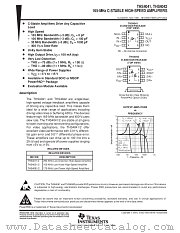THS4042D datasheet pdf Texas Instruments