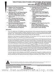 SN54LVTH18502AHV datasheet pdf Texas Instruments