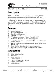PT2461-103 datasheet pdf Princeton Technology Corporation