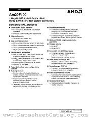 AM29F100B-70SEB datasheet pdf Advanced Micro Devices