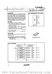 M51903L datasheet pdf Mitsubishi Electric Corporation