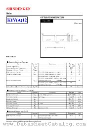 K1VA12 datasheet pdf Shindengen