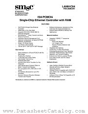 91C94 datasheet pdf SMSC Corporation