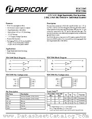 PI3C3305L datasheet pdf Pericom Technology