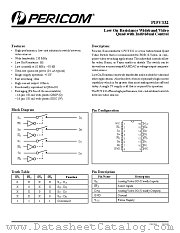 PI5V332Q datasheet pdf Pericom Technology