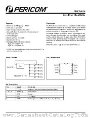 PI6C2405A-1LIE datasheet pdf Pericom Technology