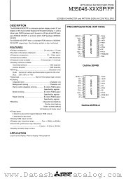 M35046 datasheet pdf Mitsubishi Electric Corporation