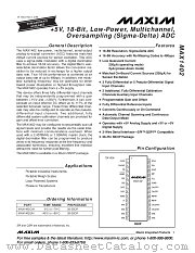 MAX1402CAI datasheet pdf MAXIM - Dallas Semiconductor