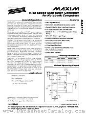 MAX1714AEEP datasheet pdf MAXIM - Dallas Semiconductor