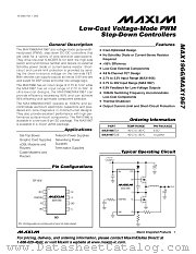 MAX1966ESA datasheet pdf MAXIM - Dallas Semiconductor