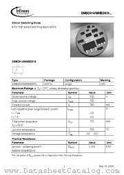 SMBD914 datasheet pdf Infineon