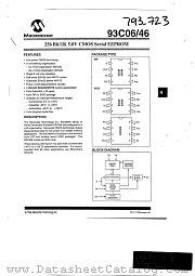 93C46-EJ datasheet pdf Microchip