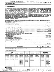 CD4000B datasheet pdf SGS Thomson Microelectronics