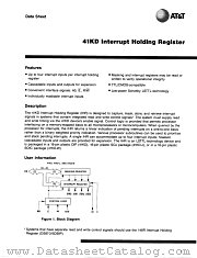 41KD datasheet pdf Agere Systems