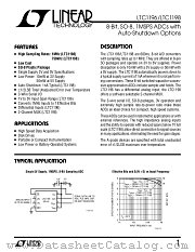 LTC1198-1ACS8 datasheet pdf Linear Technology