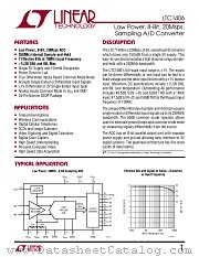 LTC1406C datasheet pdf Linear Technology
