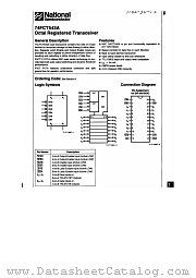 74FCT543A datasheet pdf National Semiconductor