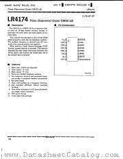 LR4174 datasheet pdf SHARP