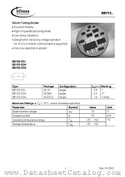 BBY55 datasheet pdf Infineon