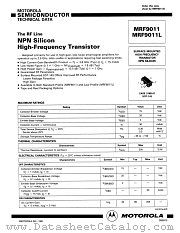 MRF9011 datasheet pdf Motorola