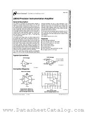 LM363H-100 datasheet pdf National Semiconductor